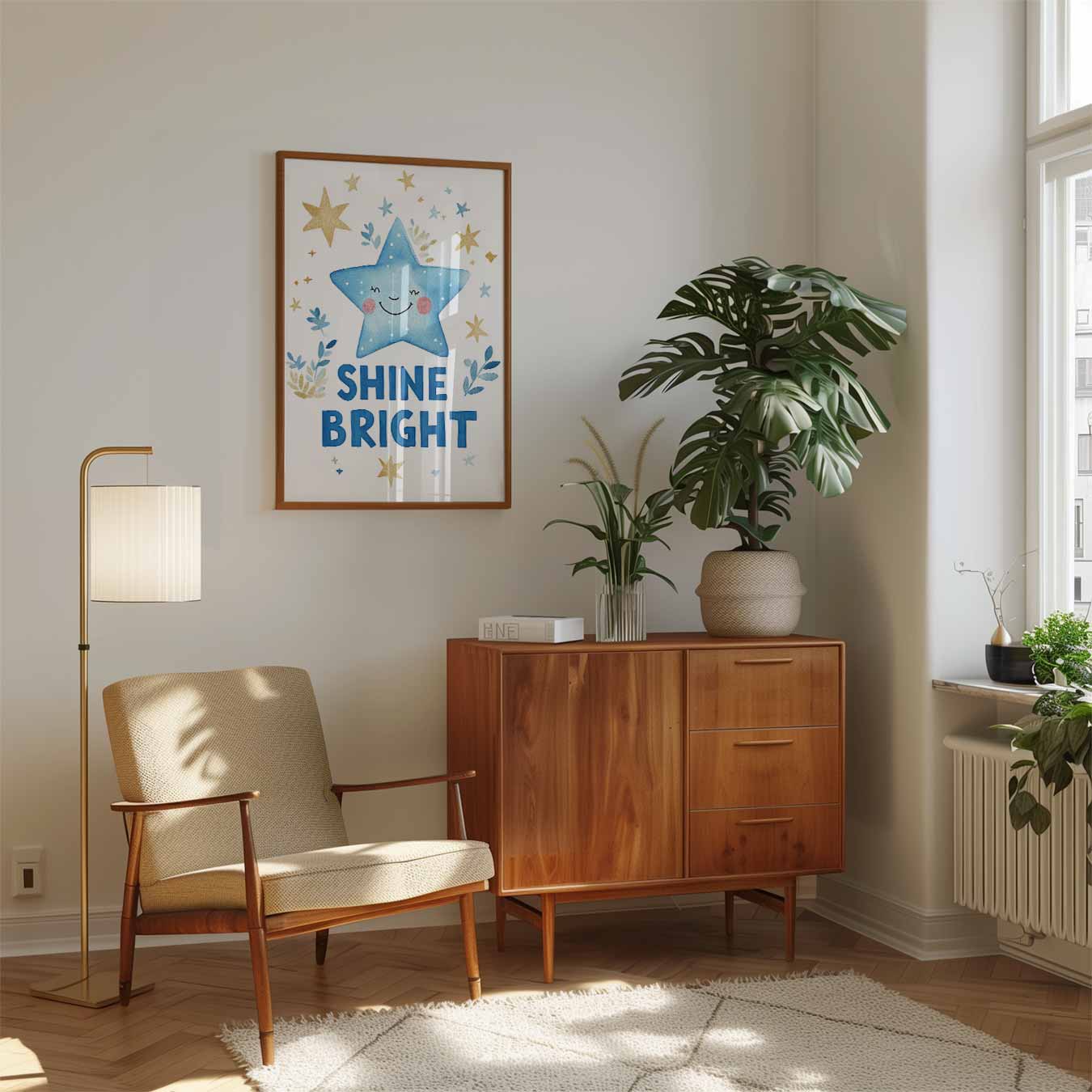 Shine Bright Poster-WallArtistic
