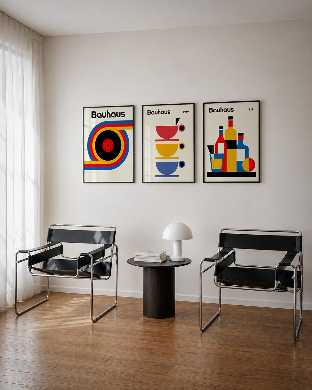 Kleurrijke cirkelpatronen Posterset