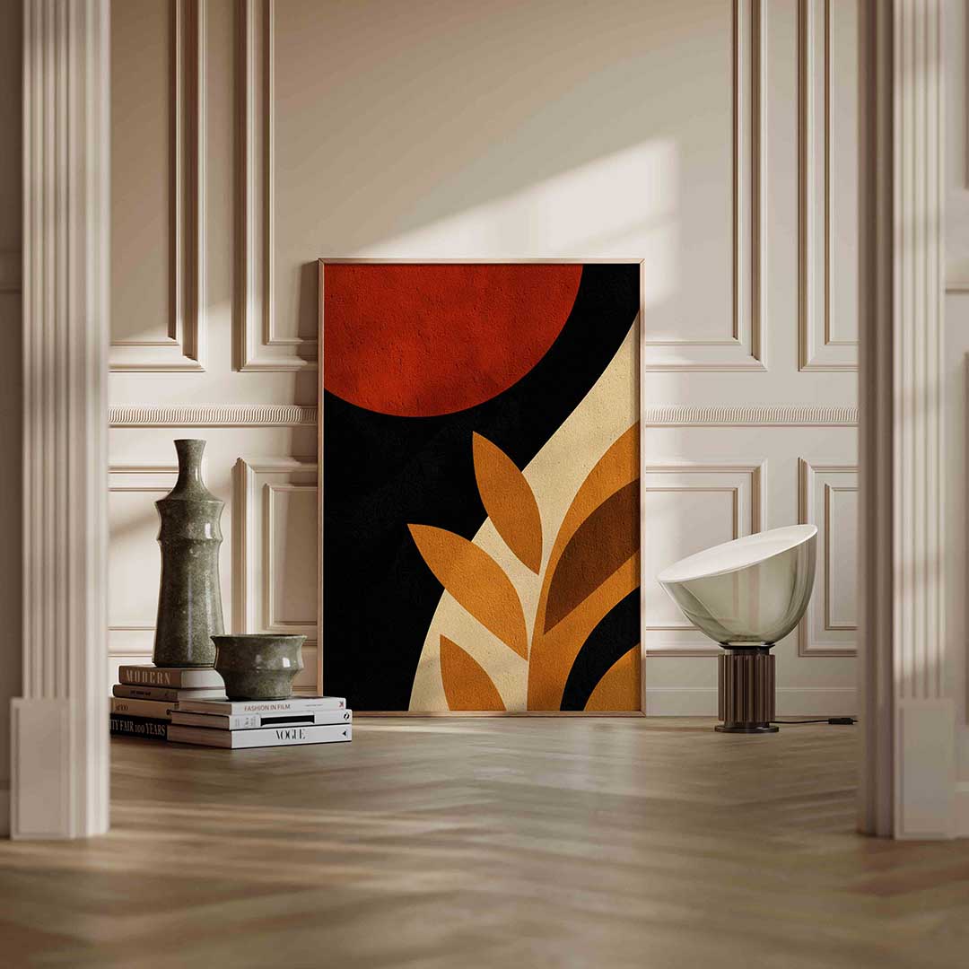 Abstracte vormen Poster