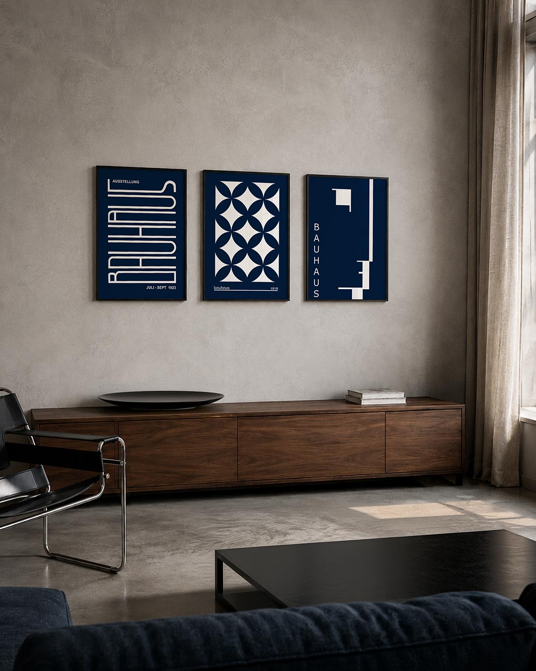 Lijnen en kleurvlakken Posterset