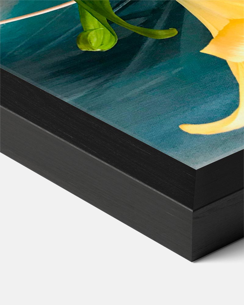 Elegante Bloemenschilderij Poster-WallArtistic