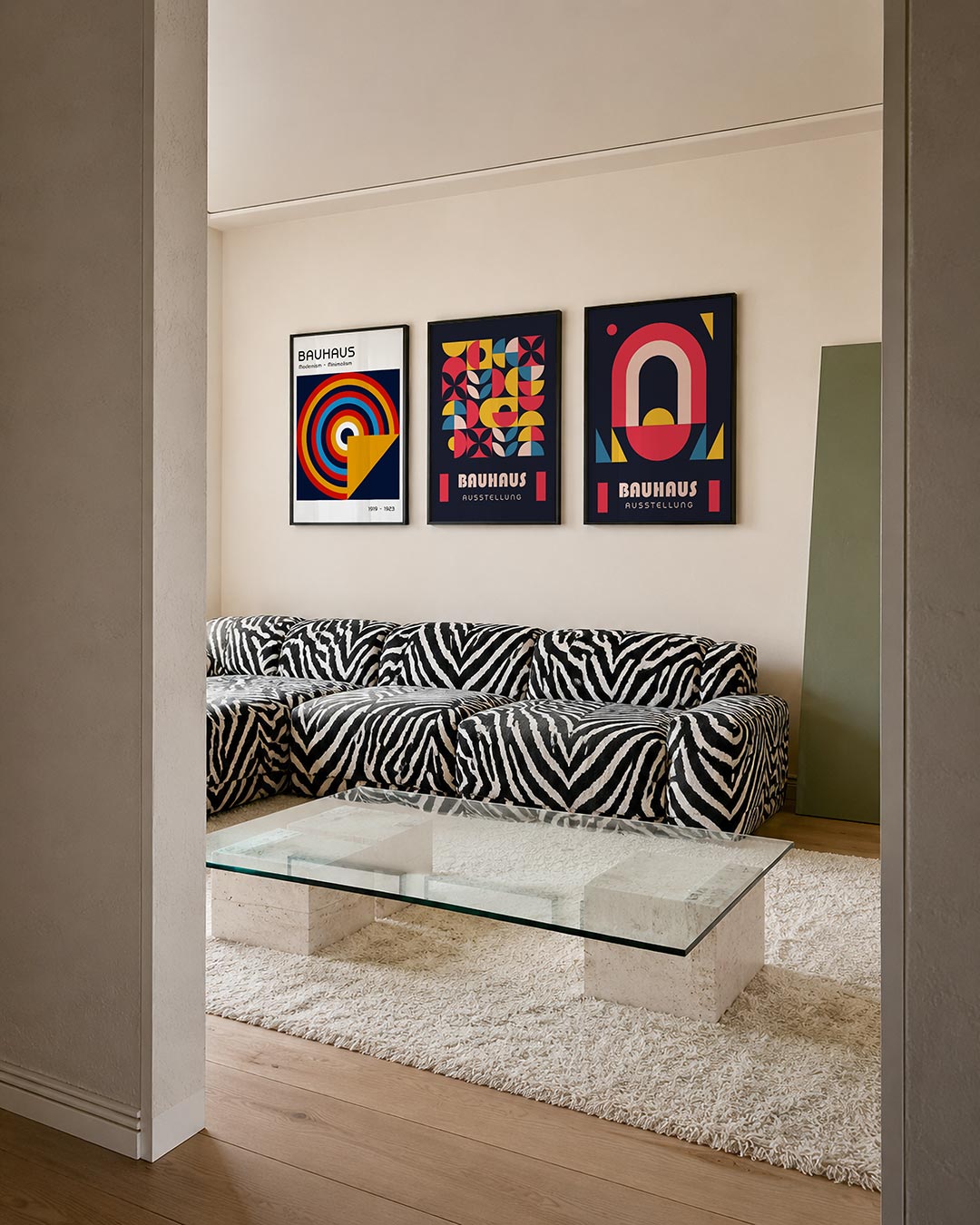 Cirkel en hoek Posterset