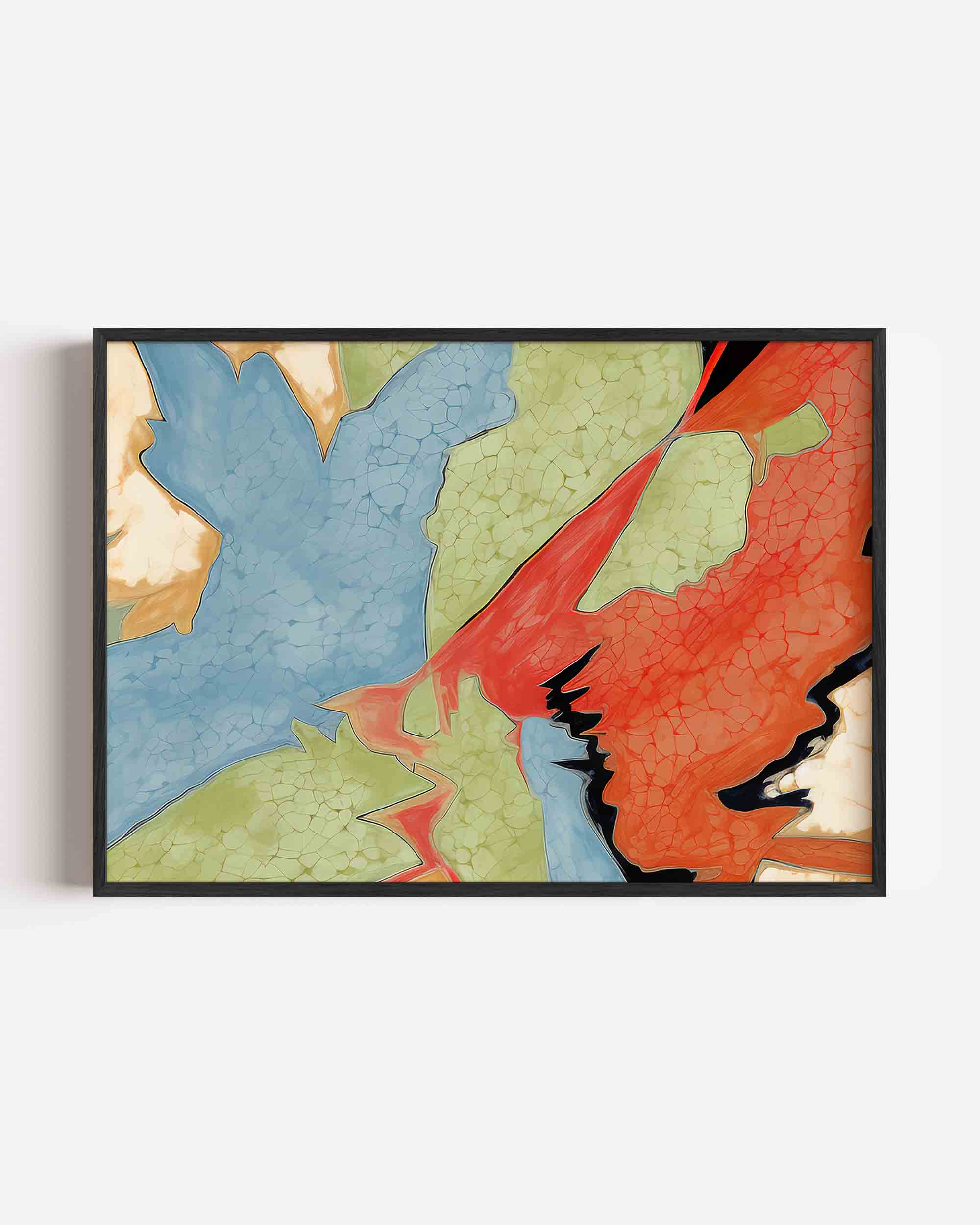Abstracte vormen Poster