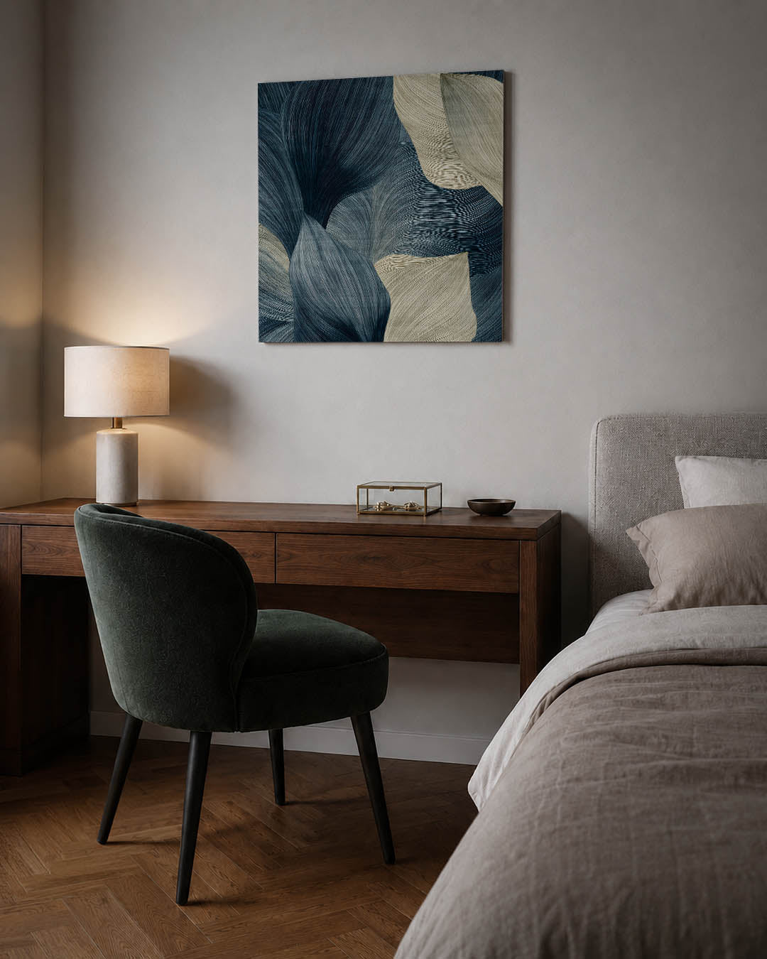 Organische lijnen Kunstwerk