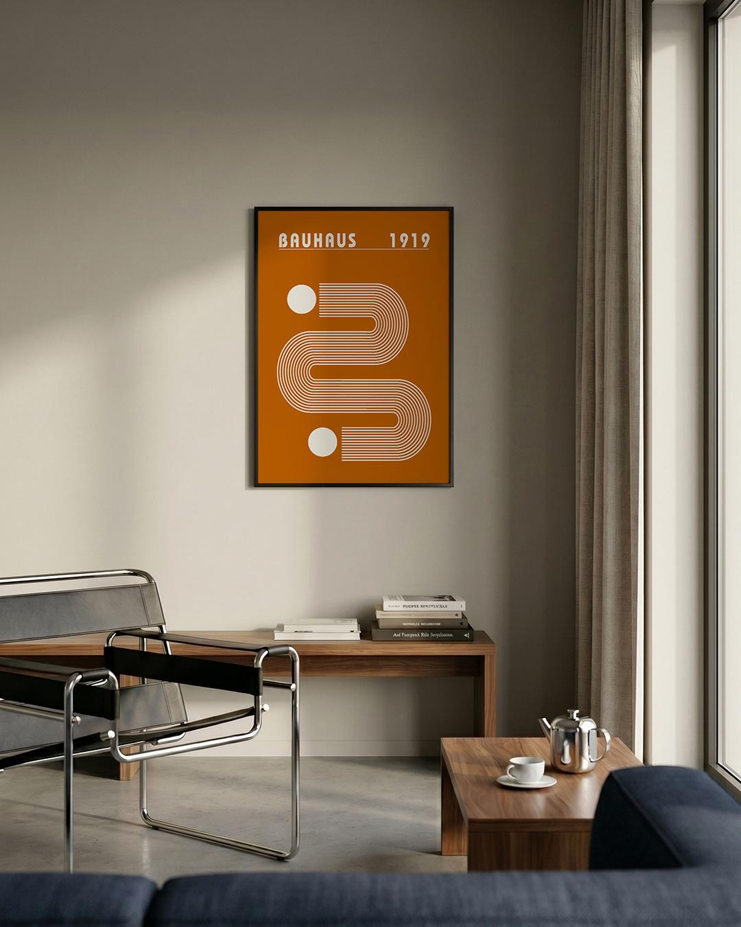 Lijnen en vlakkenspel Poster