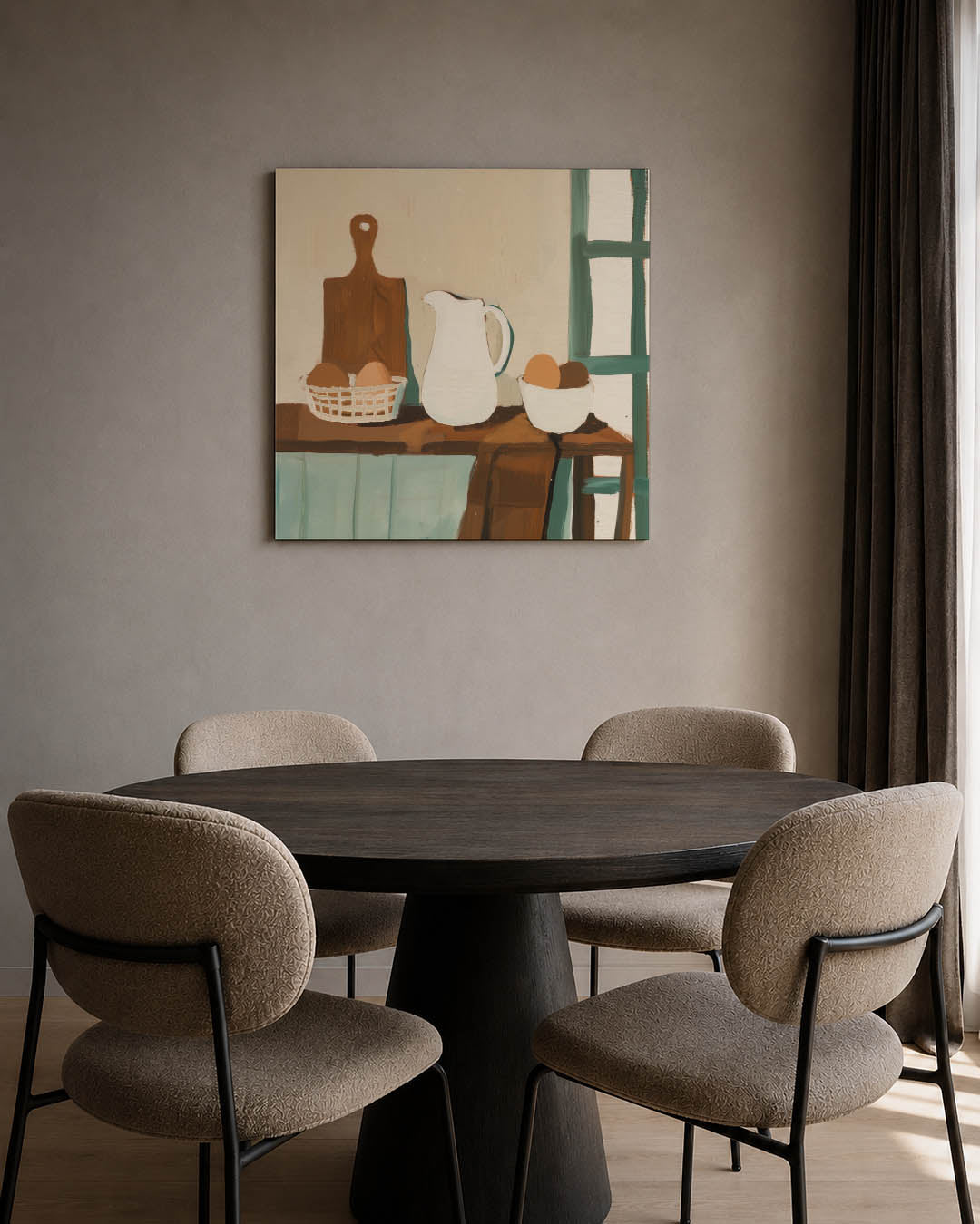 Keukenscène Kunstwerk