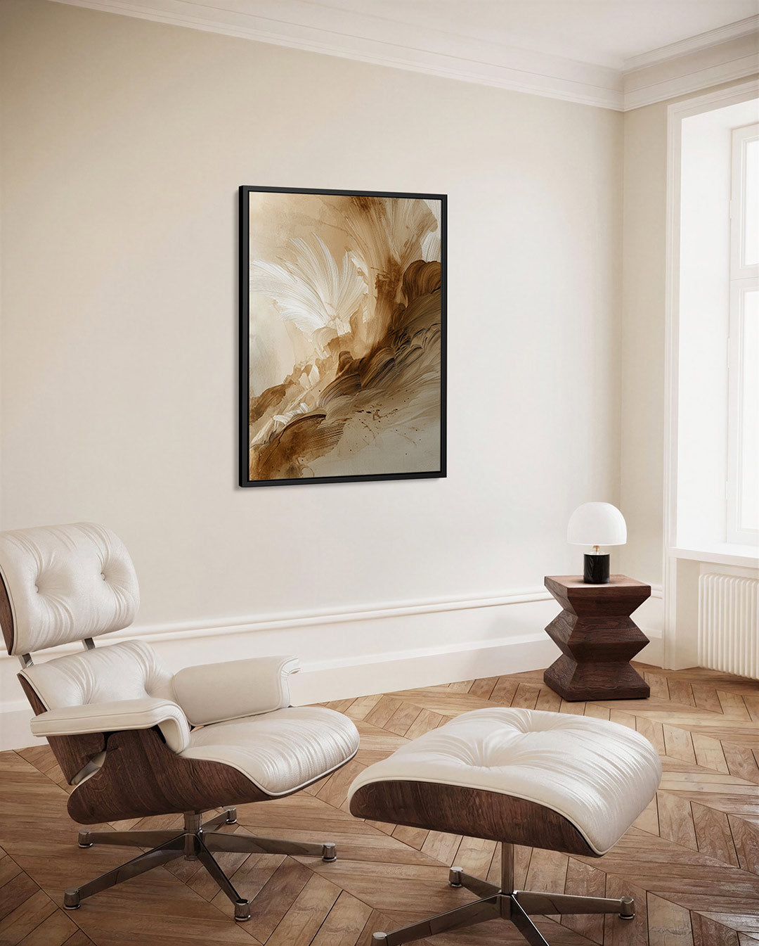 Organische vormen Kunstwerk