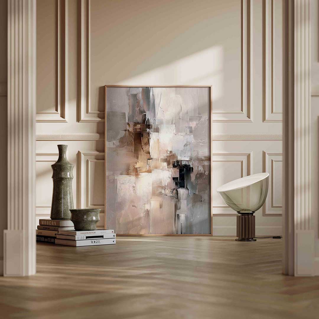 Abstracte vormen Poster