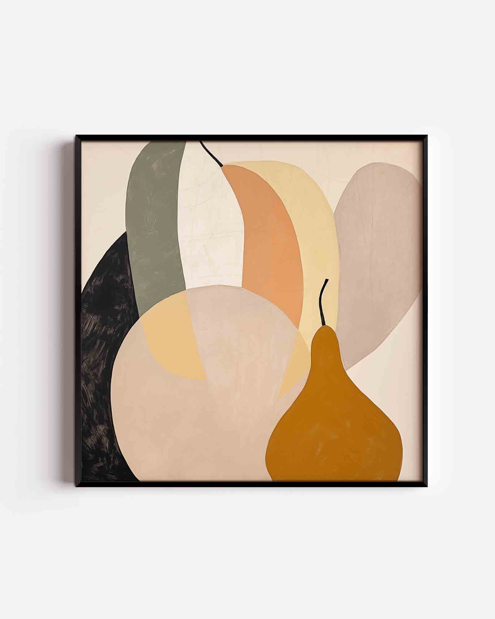 Abstracte vormen Poster