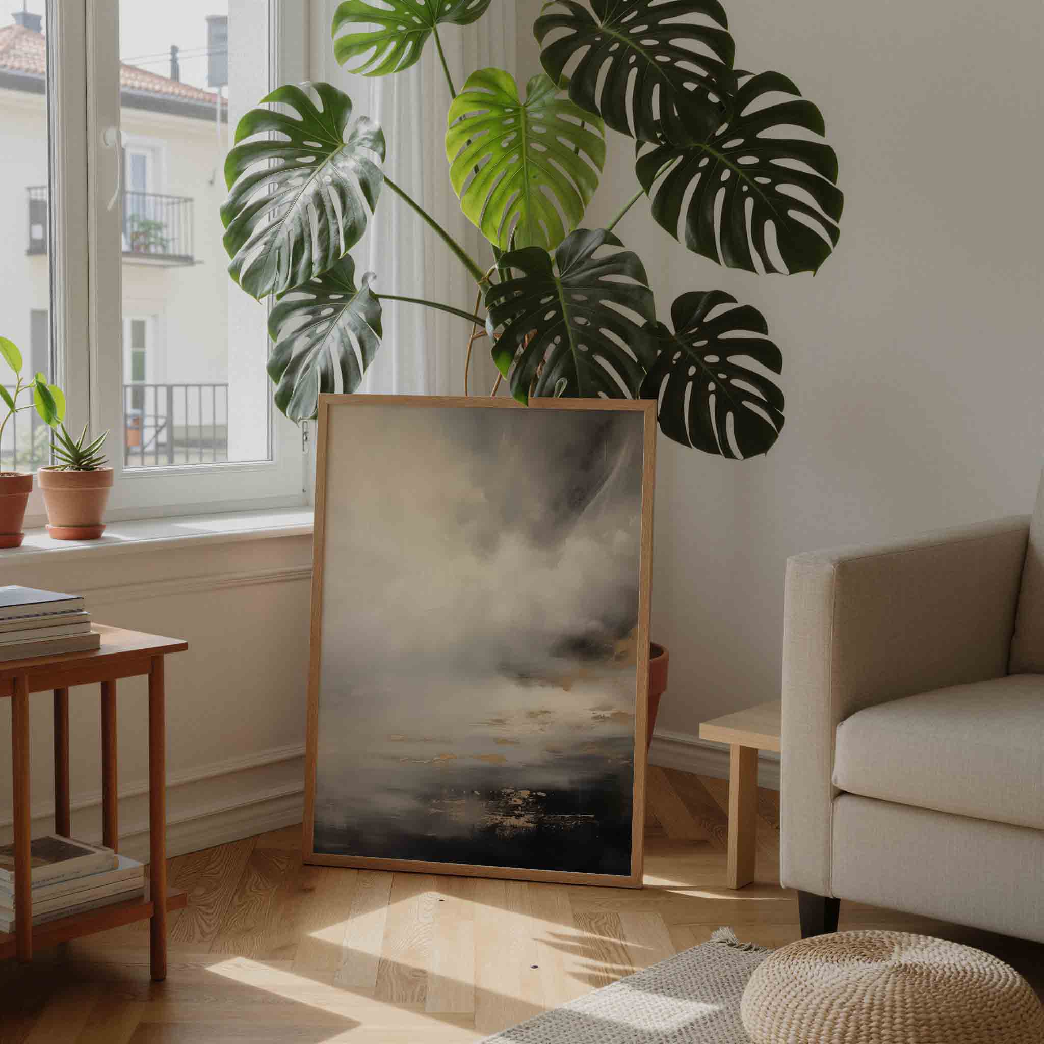 Abstracte wolken Poster