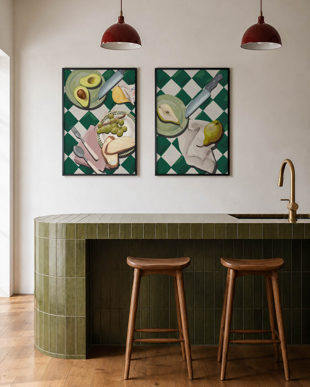 Eettafel harmonie Posterset