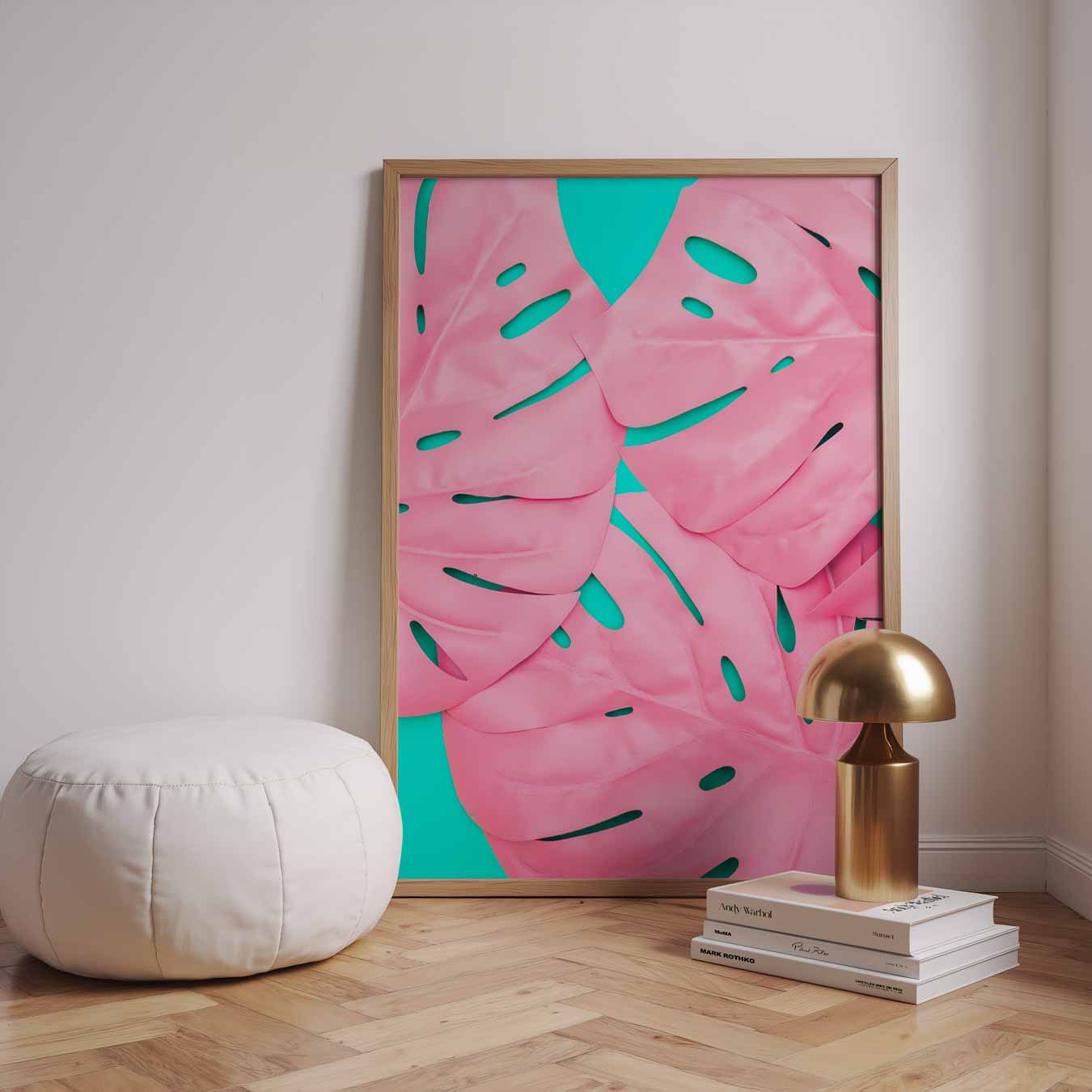 Tropische Monstera Poster-WallArtistic