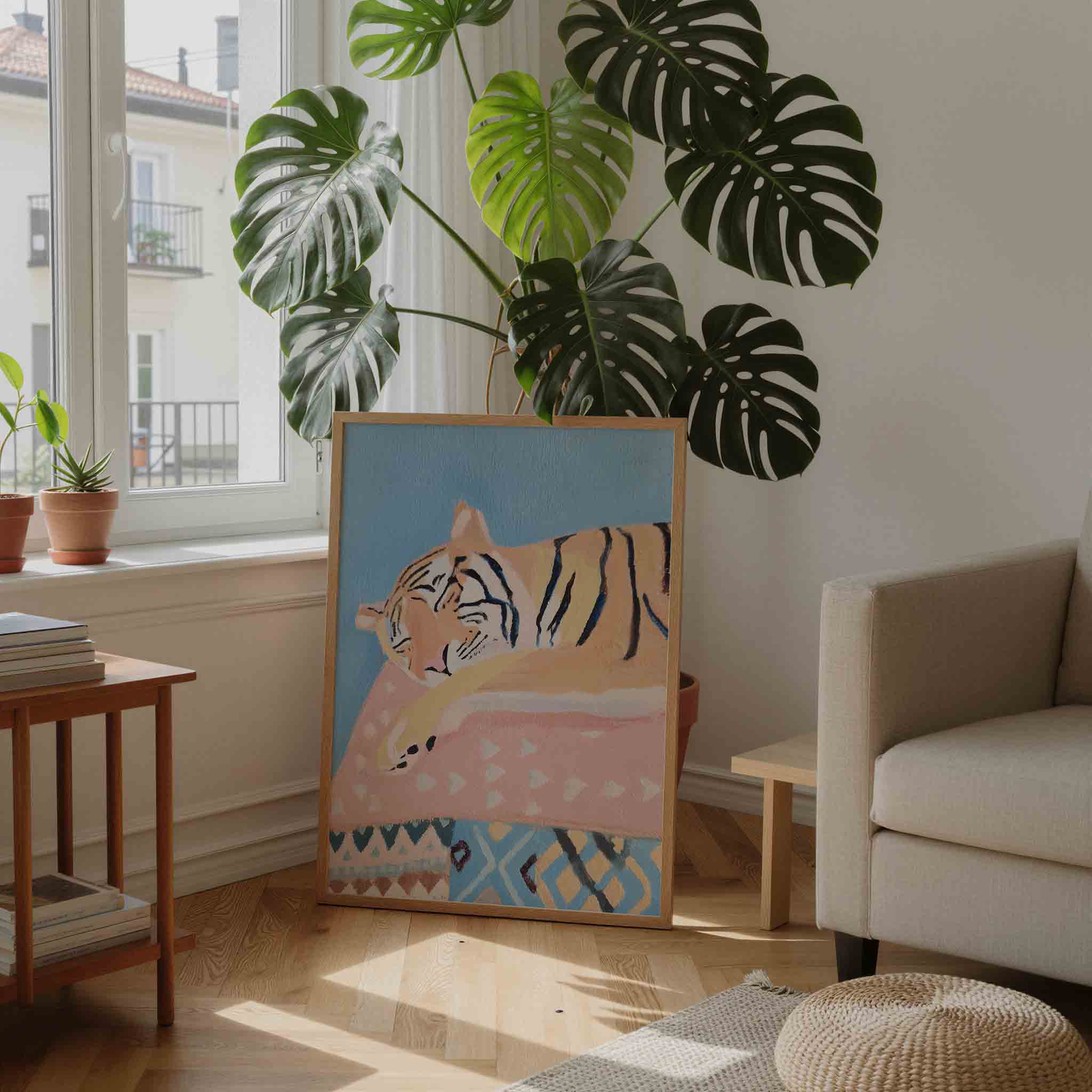 Slapende tijger Poster