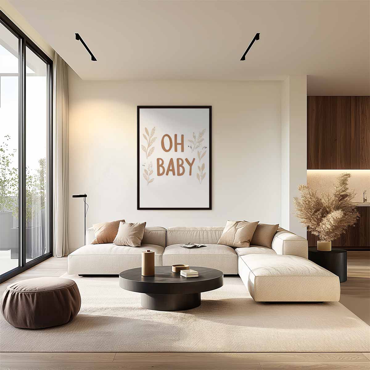 Oh Baby Wanddecoratie Kunstwerk-canvas-dibond-plexiglas-wanddecoratie-WallArtistic