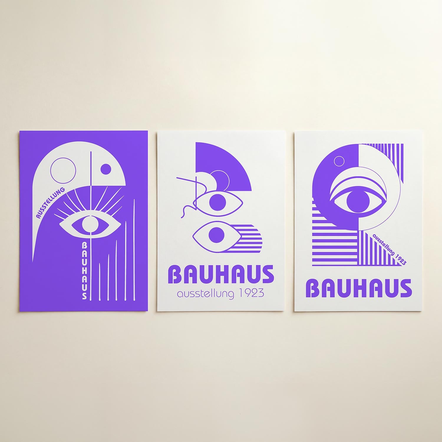Oog en lijnen Posterset