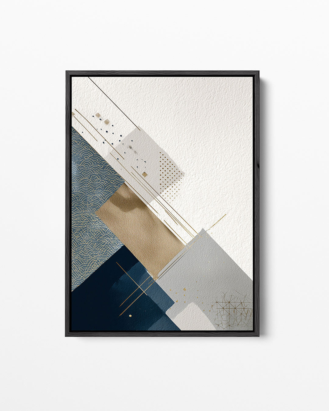 Geometrische compositie Kunstwerk