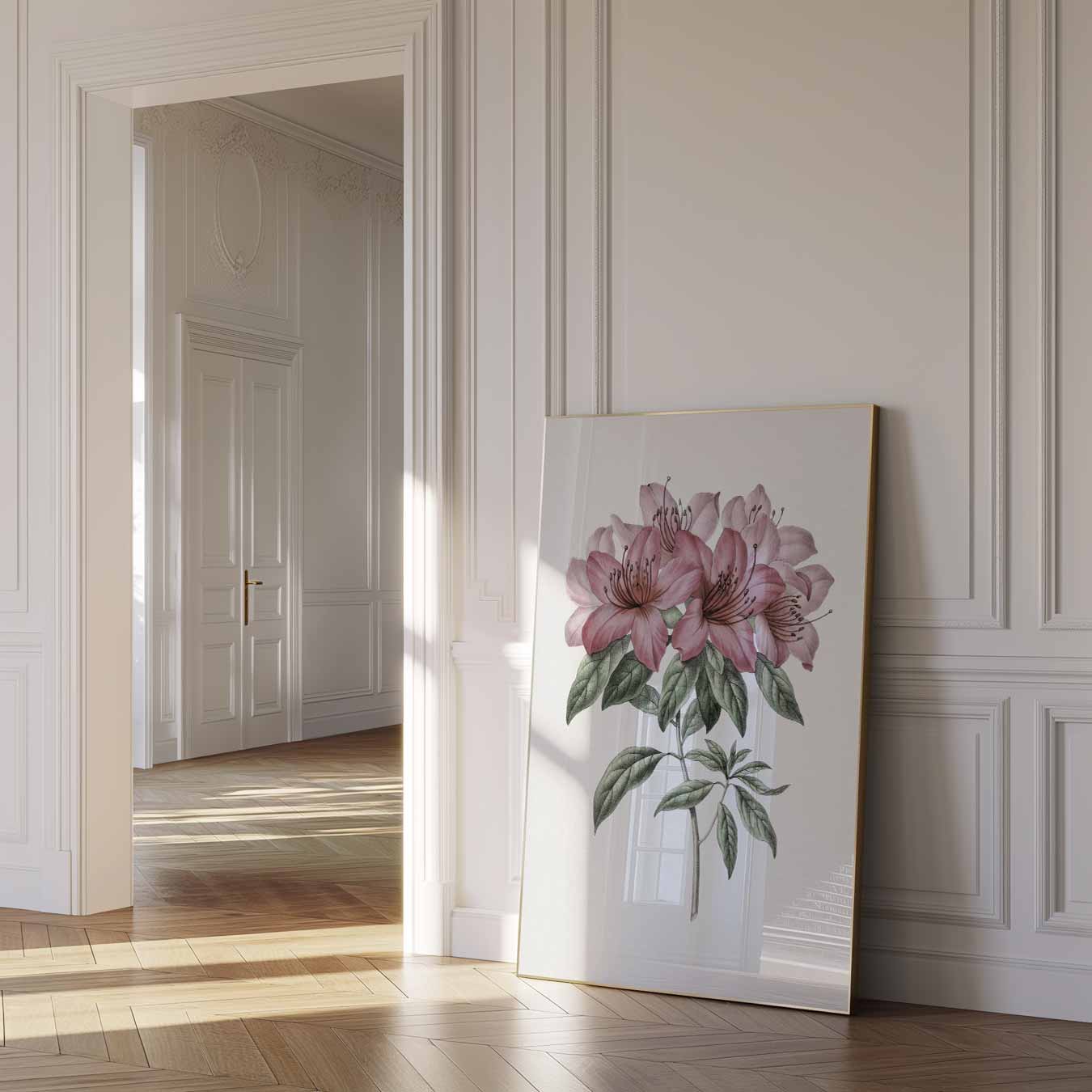 Elegante Bloemenpracht Poster-WallArtistic