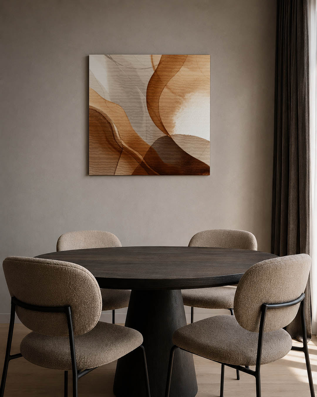 Organische vormen Kunstwerk