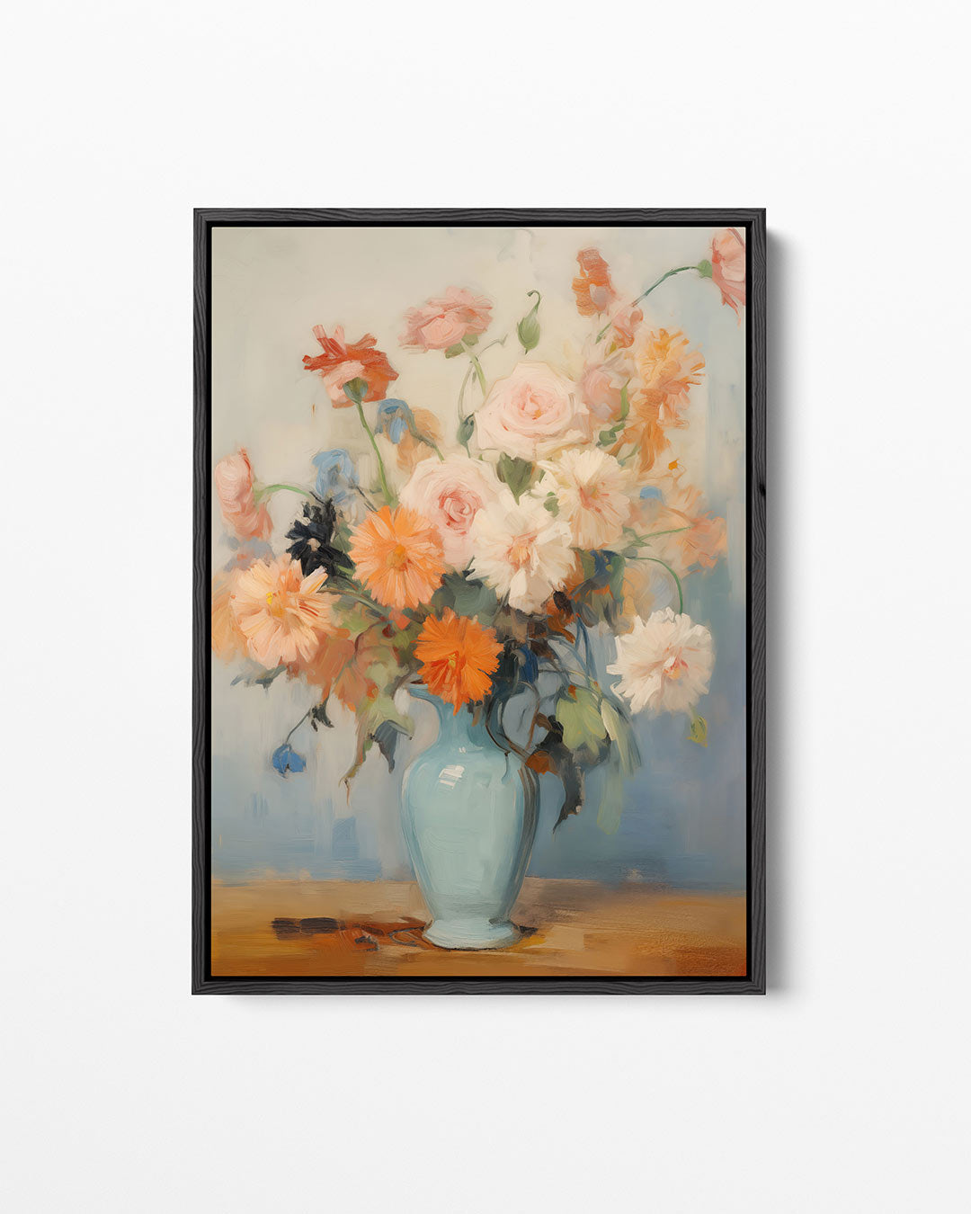 Bloemen in vaas Kunstwerk