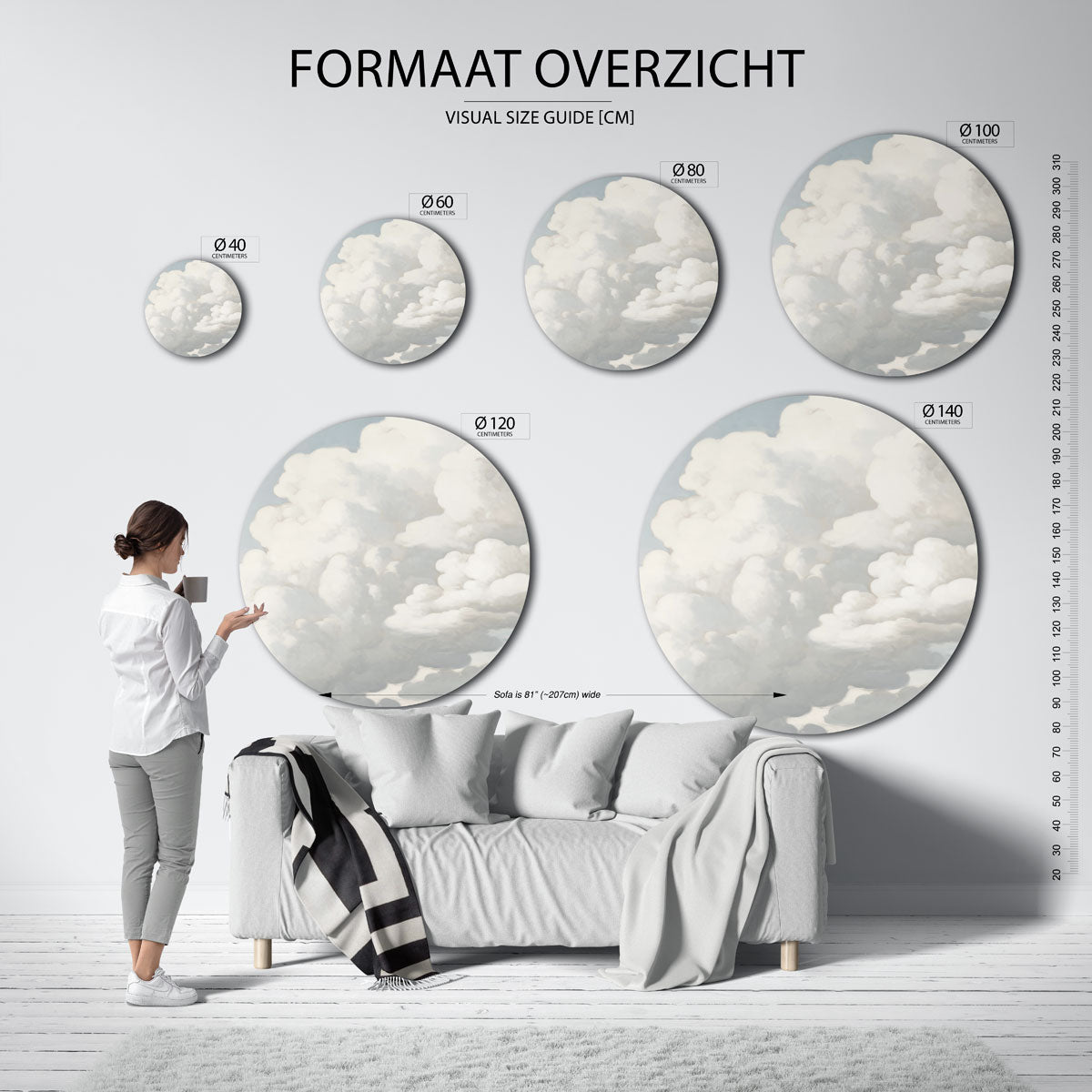Wolkenlucht Muurcirkel