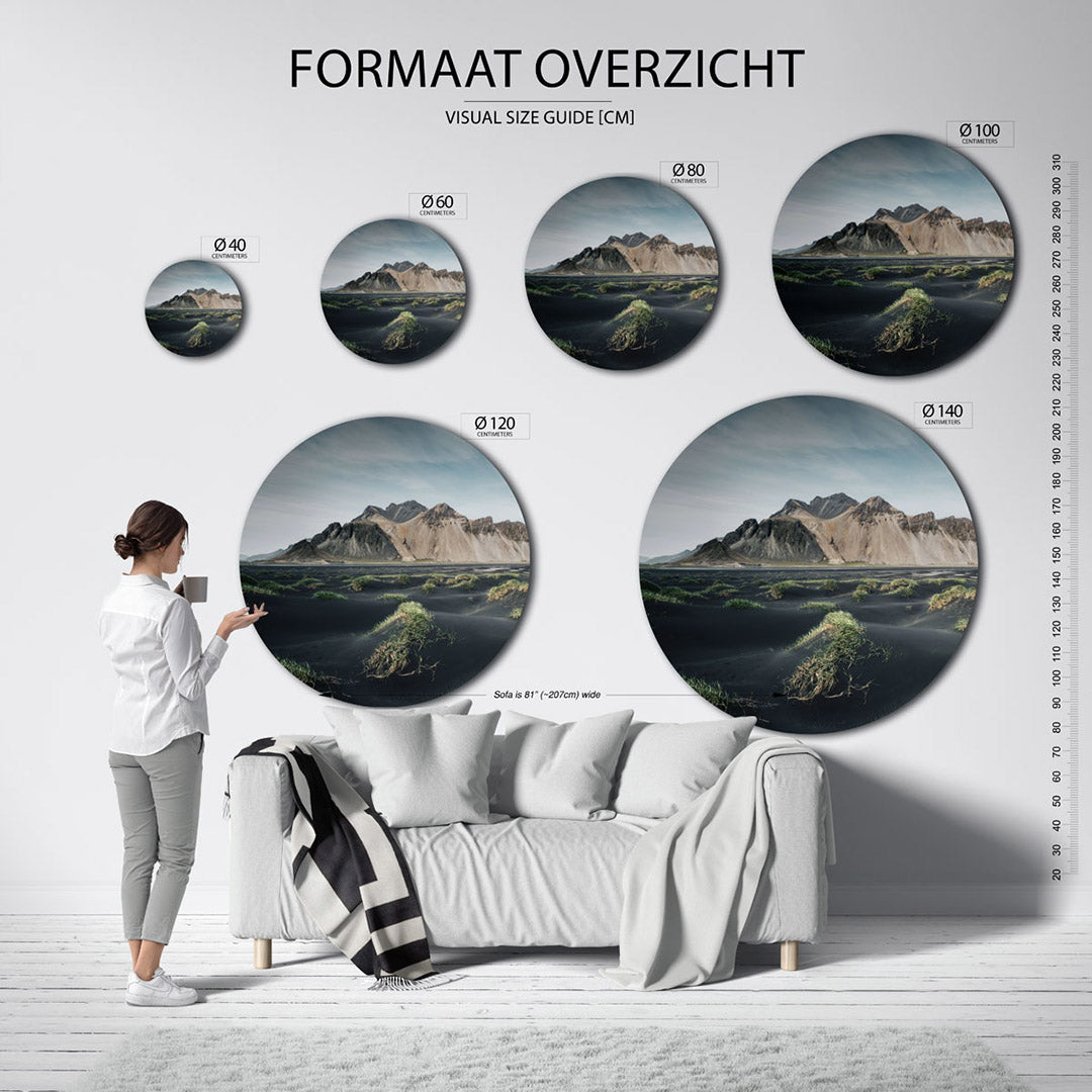 Berglandschap Muurcirkel