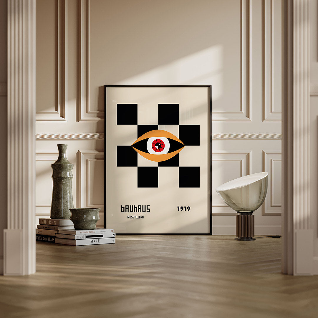 Oog en vlakken Poster