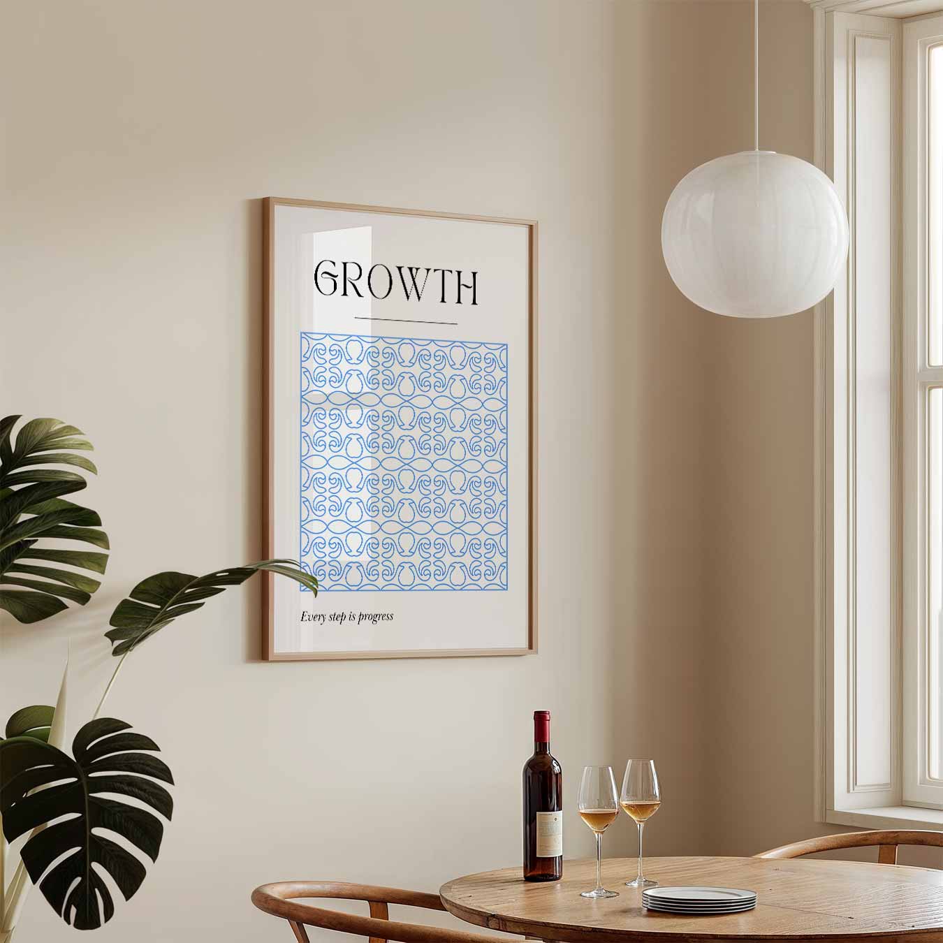 Inspirerende Groei Poster-WallArtistic