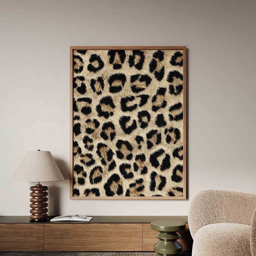 Luipaardprint Poster