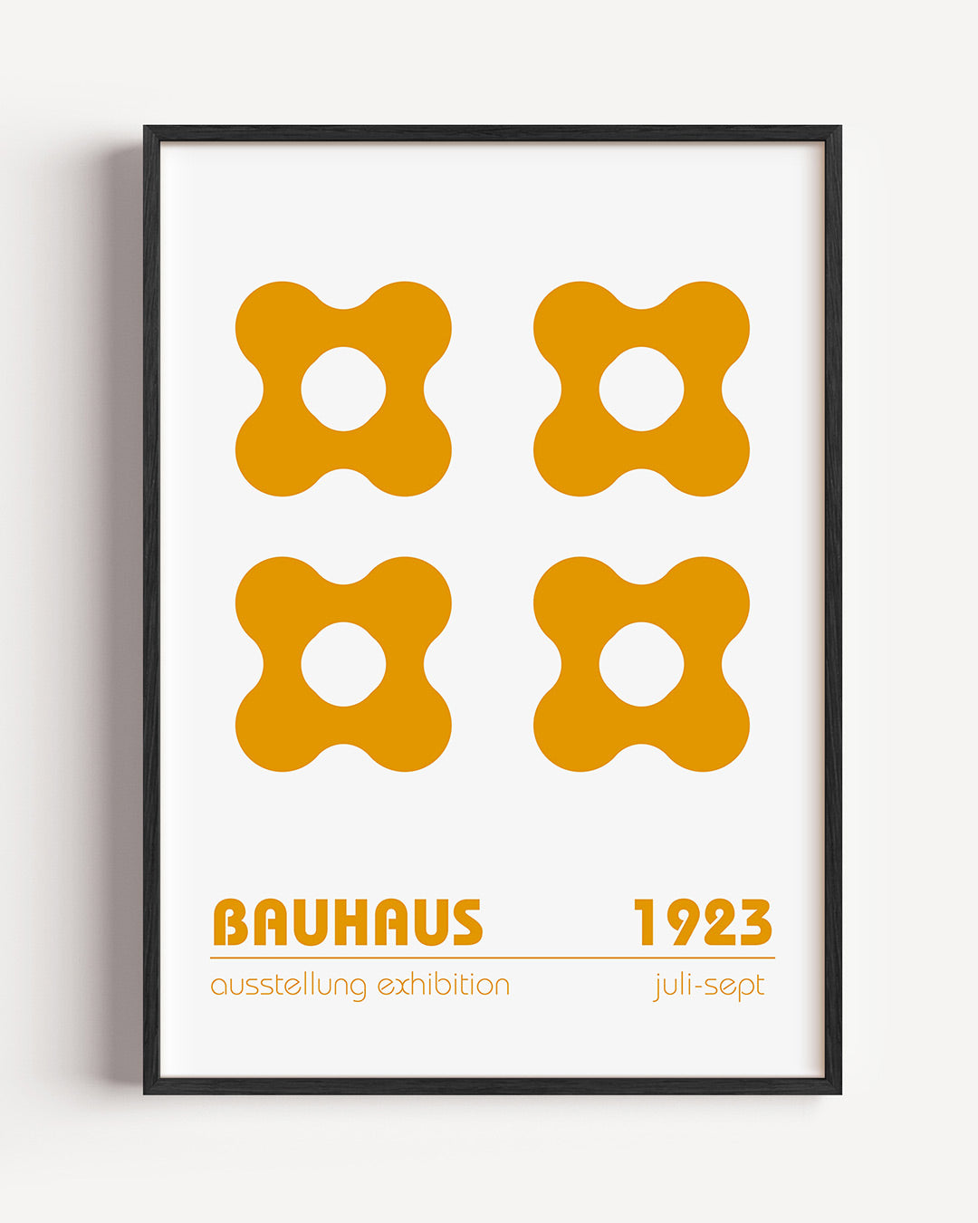 Vormritme en kleur Poster