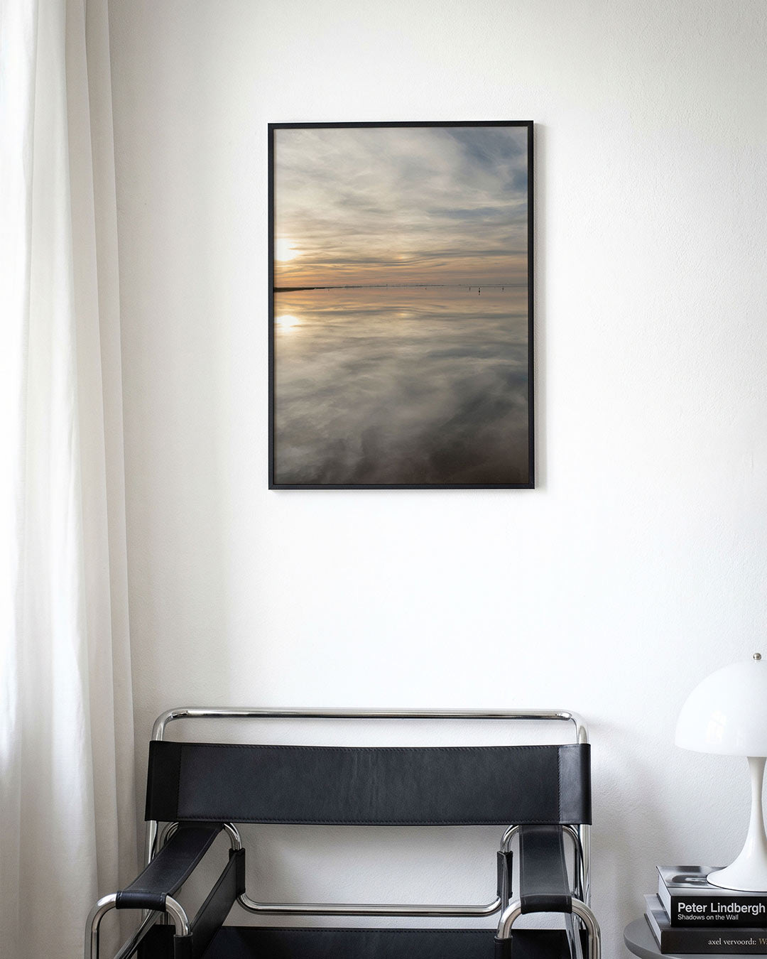 Rustige zonsondergang Poster