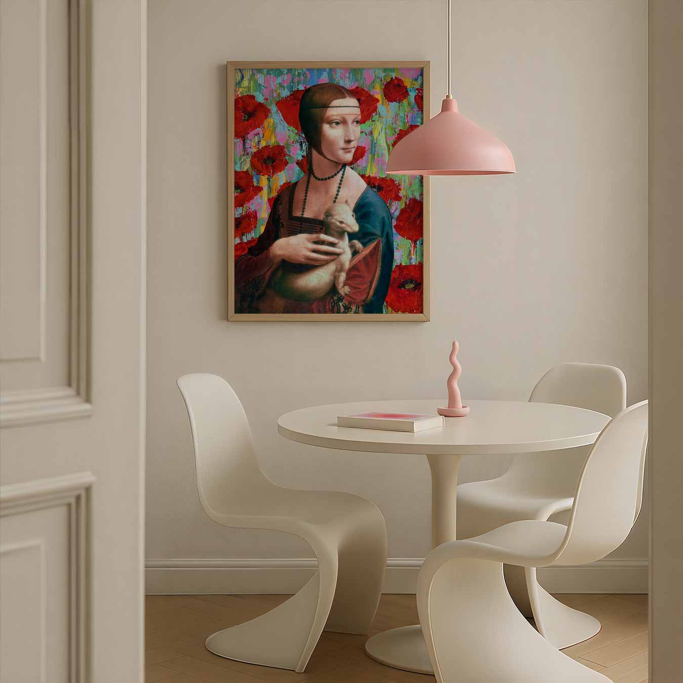 Vrolijke Renaissance Popart Poster-WallArtistic