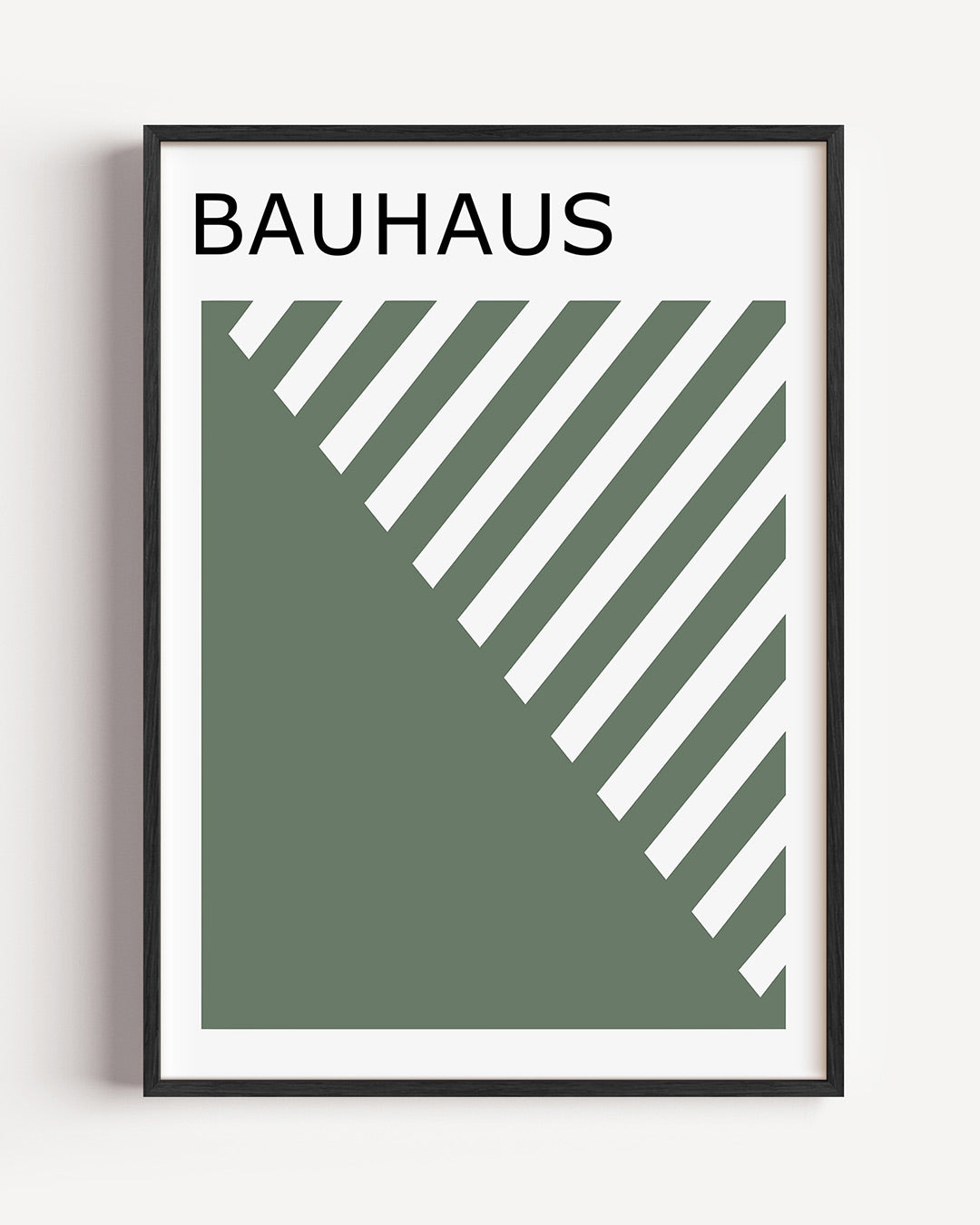 Diagonal vlakverdeling Poster