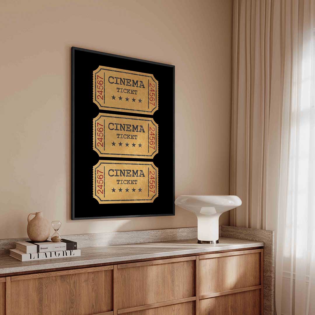 Cinema tickets Poster