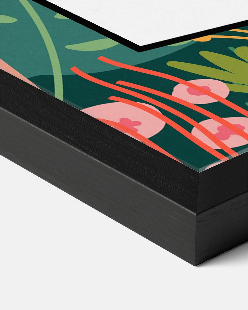 Jungle Avonturen ABC Poster-WallArtistic
