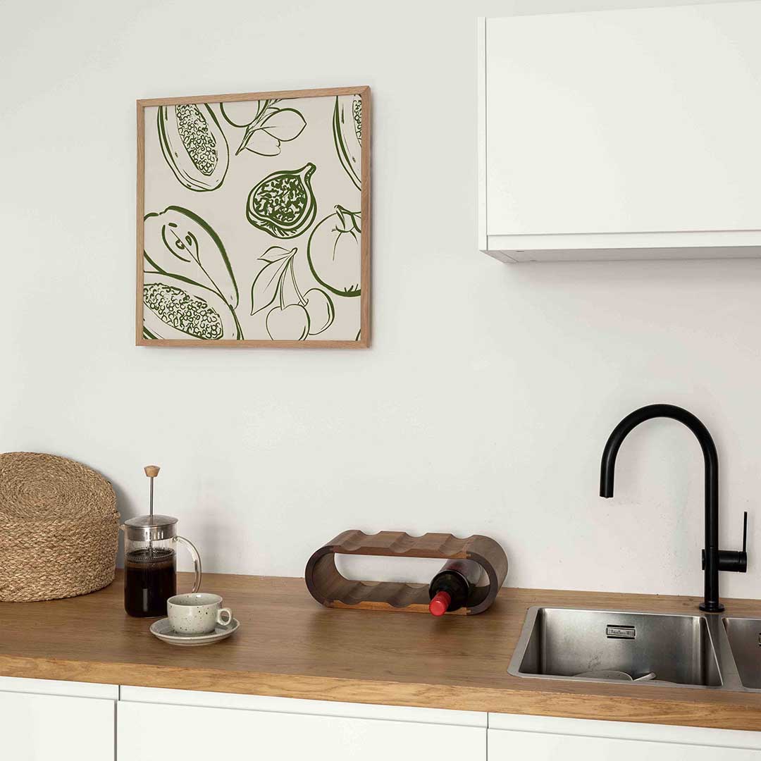 Fruit en bladeren Poster