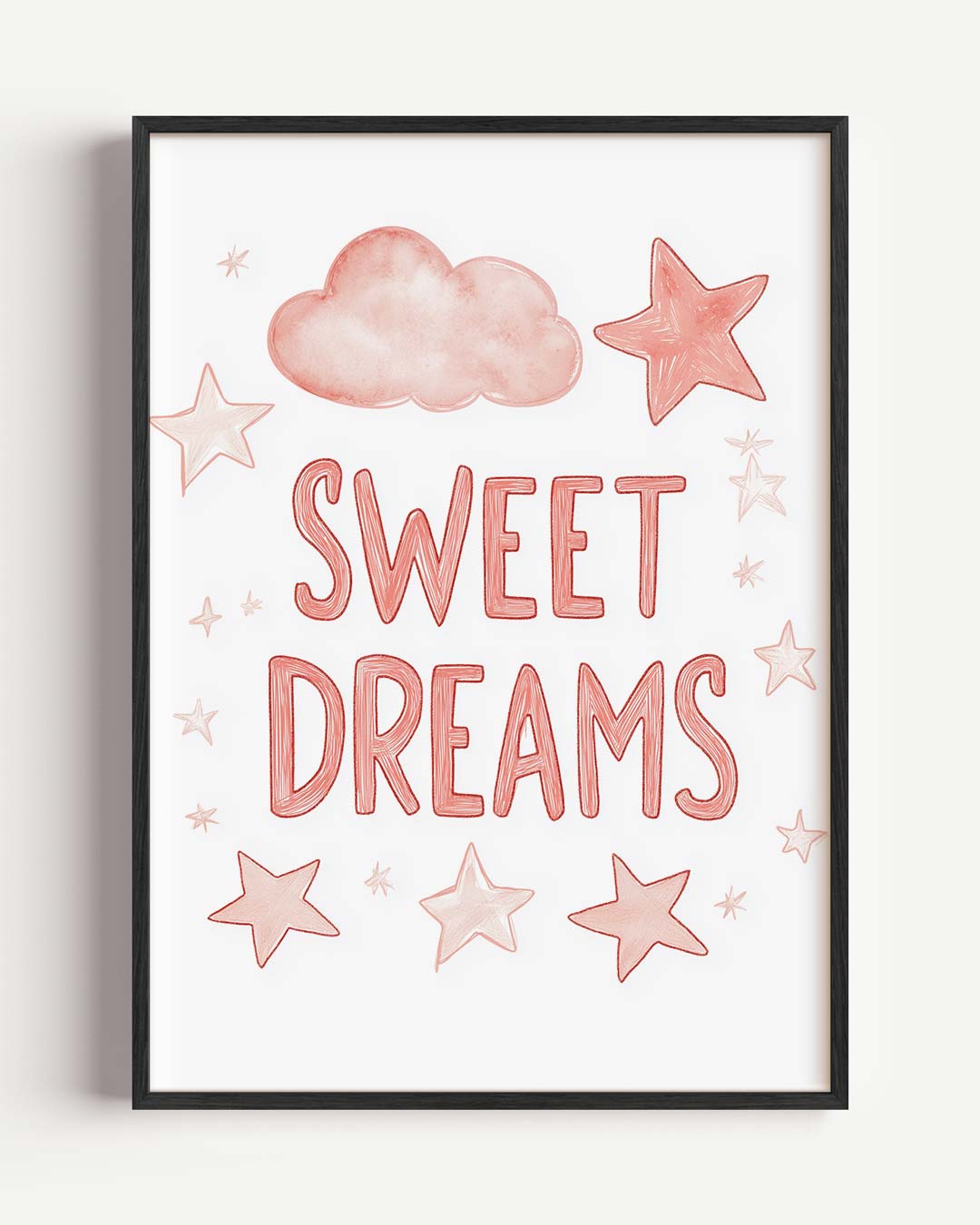 Sweet Dreams Slaapkamerposter-WallArtistic