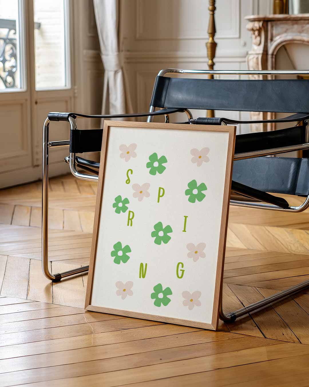 Bloemenpracht Lente Poster-WallArtistic