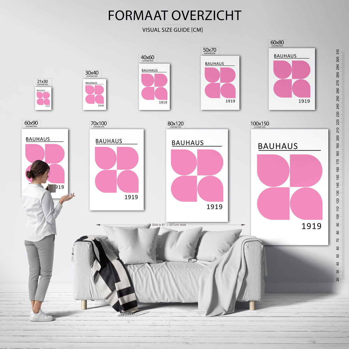 Vorm en kleur Poster
