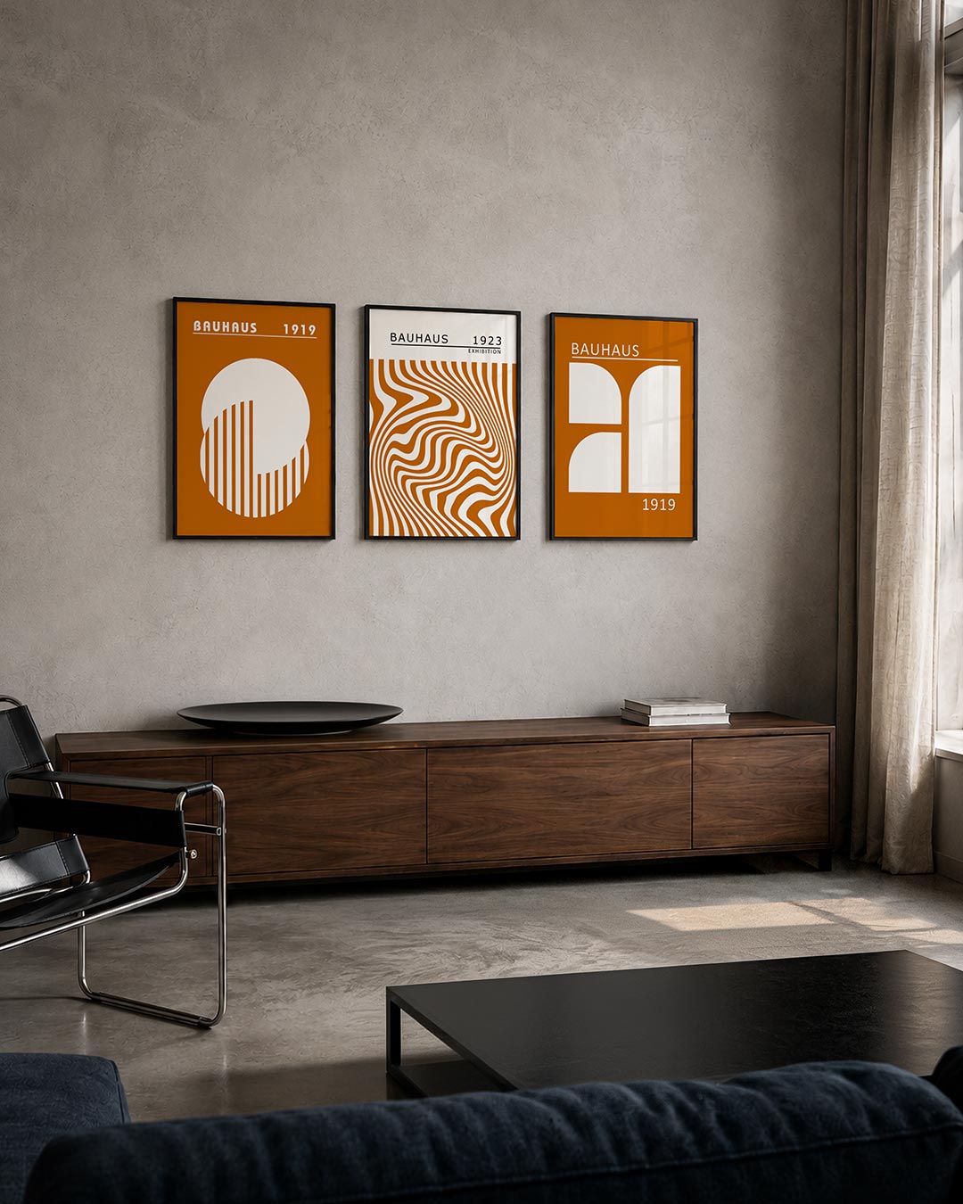Cirkel en strepen Posterset