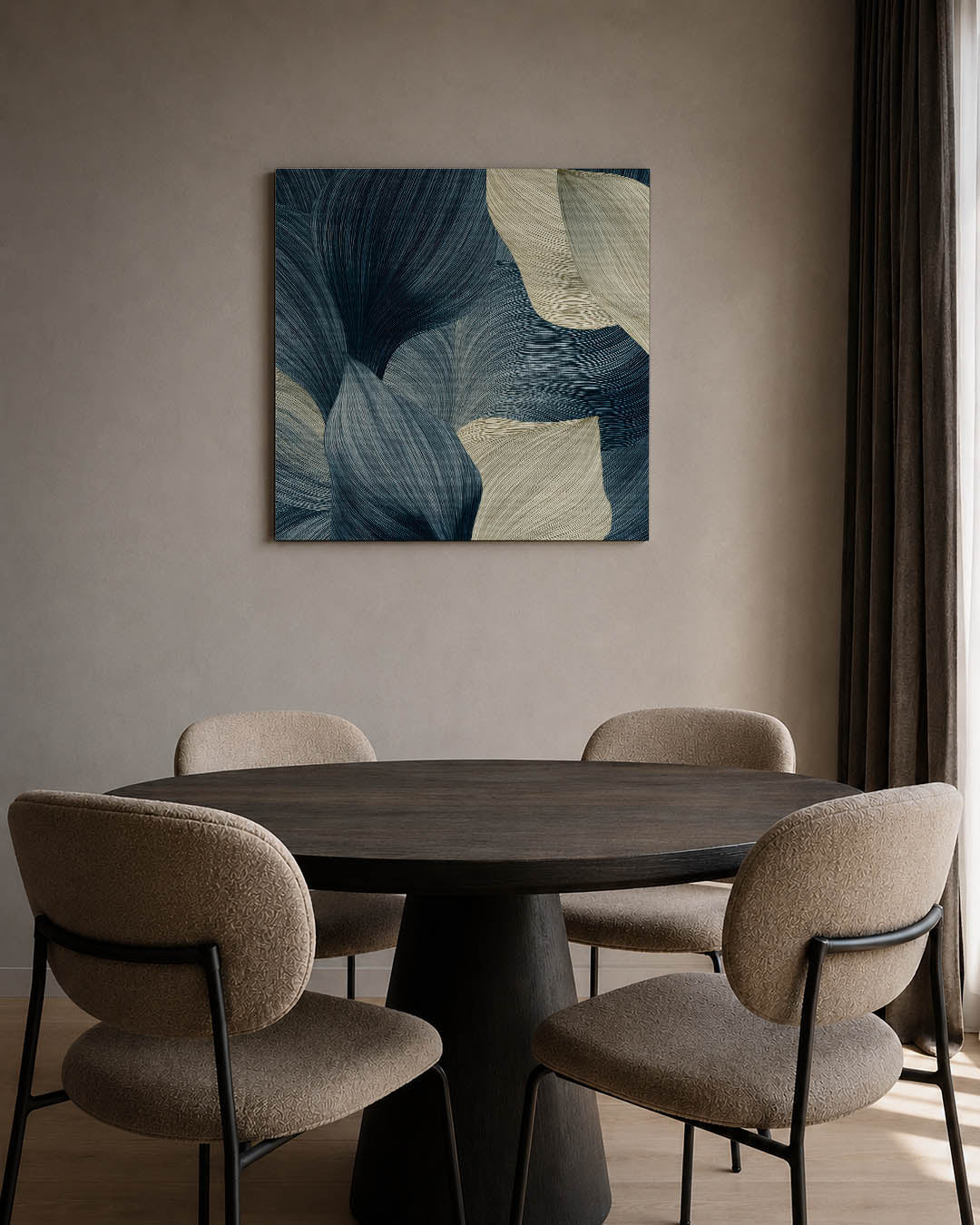 Organische lijnen Kunstwerk
