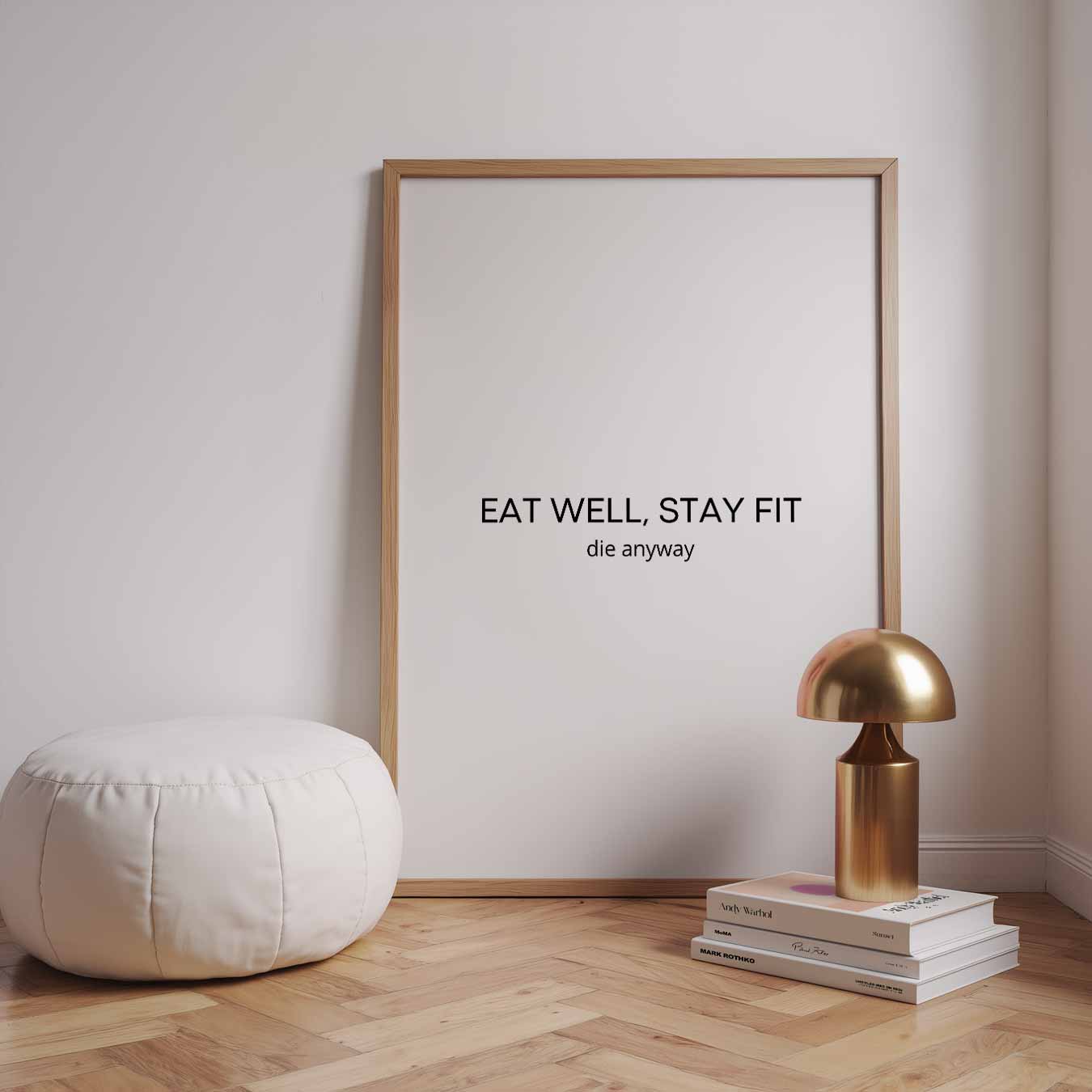Gedurfde Humoristische Poster-WallArtistic