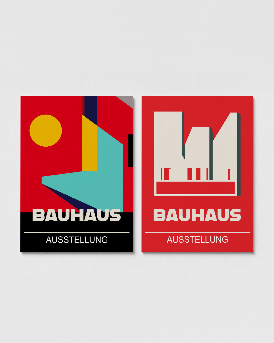 Kleur en vormenspel Posterset