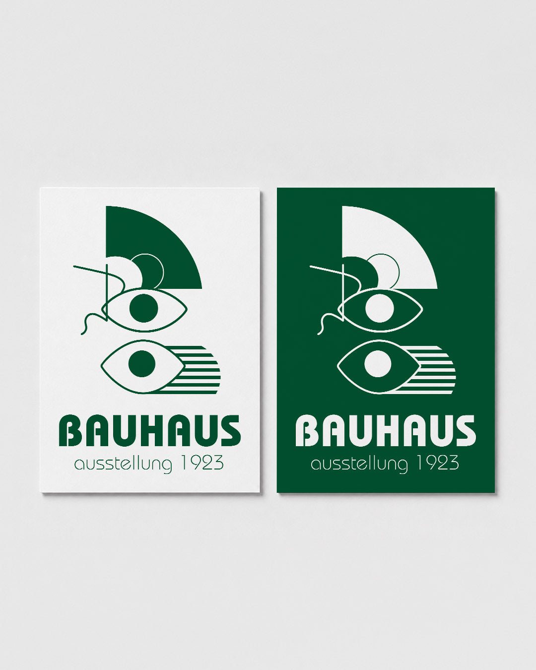 Grafische oogvormen Posterset