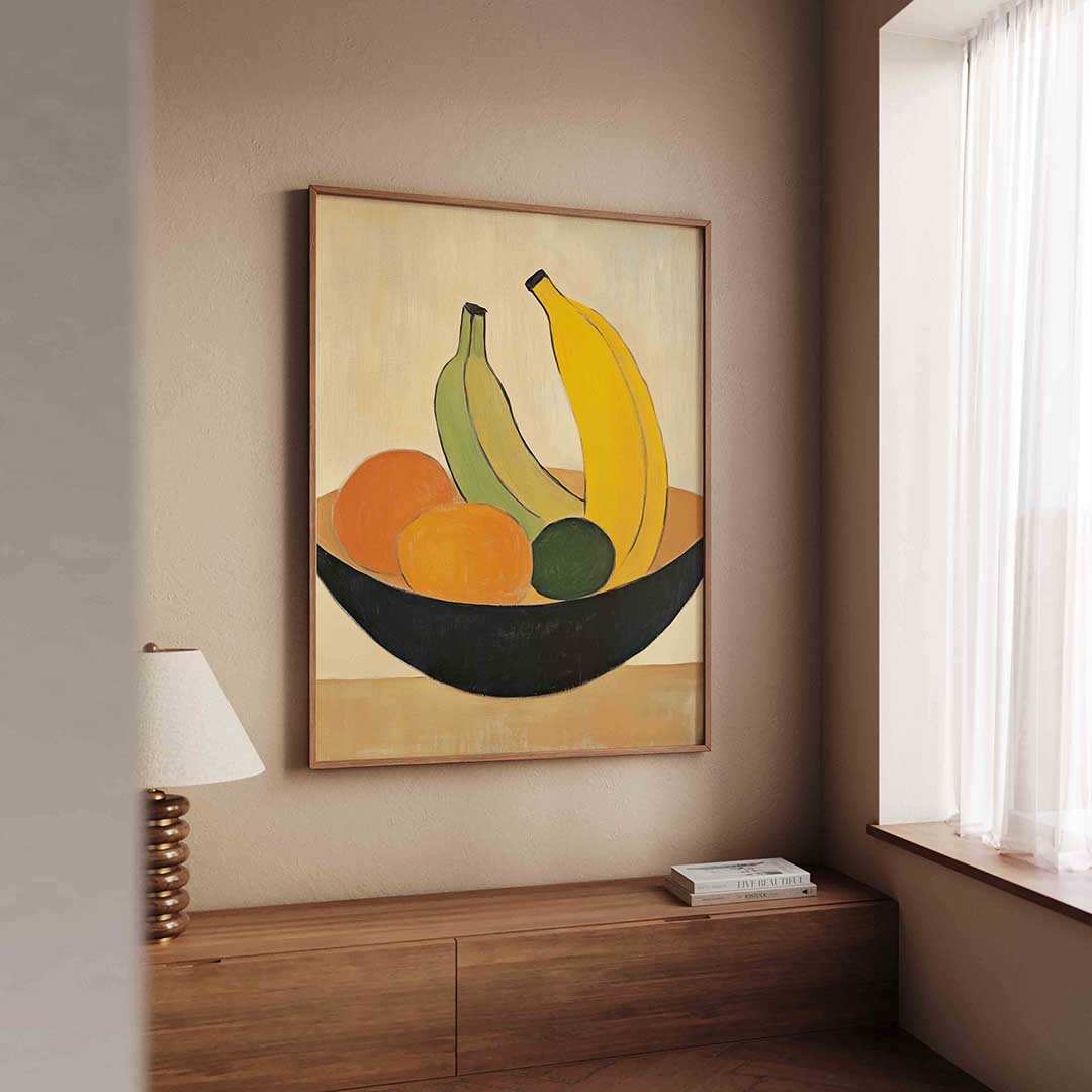Fruit in schaal Poster