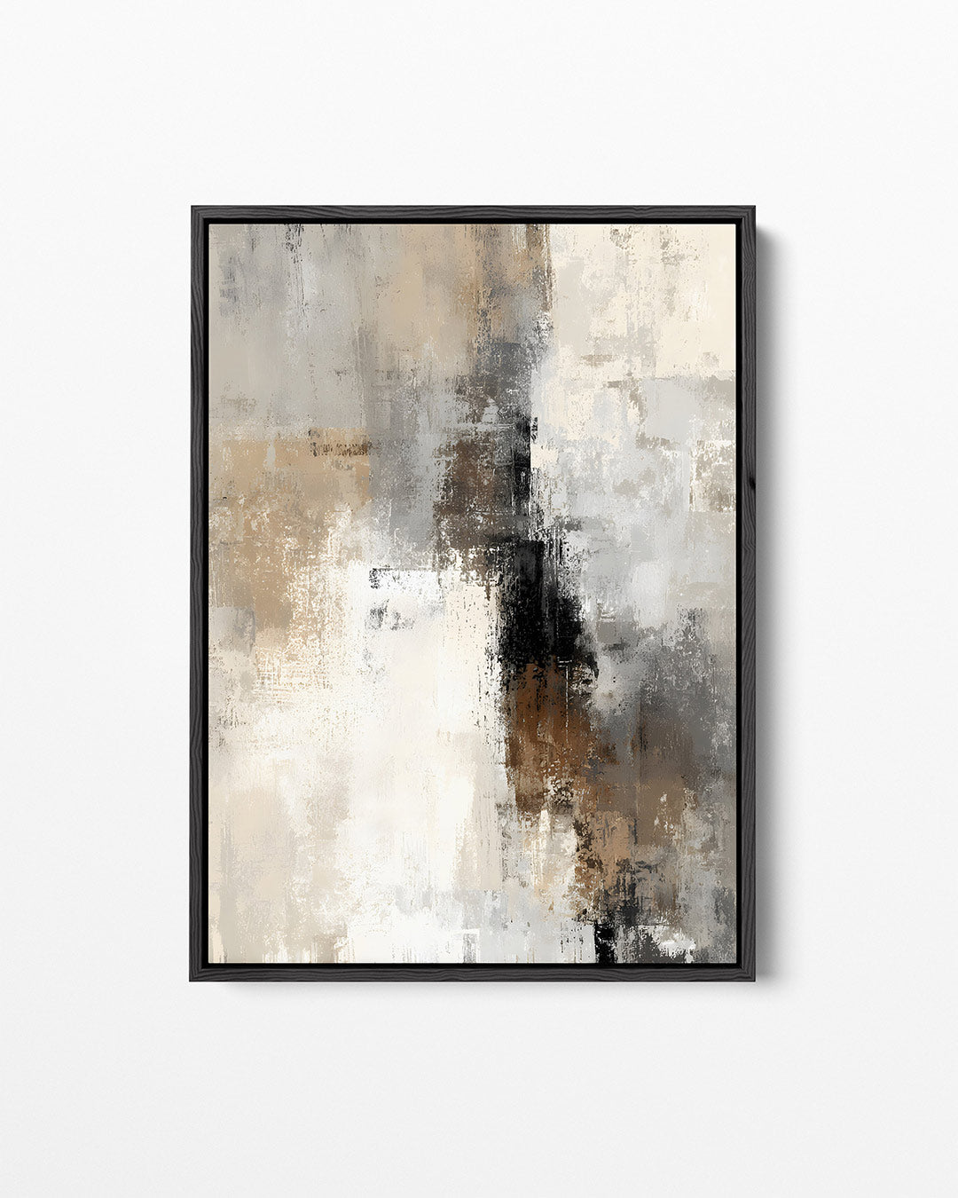 Gelaagde textuur compositie Kunstwerk