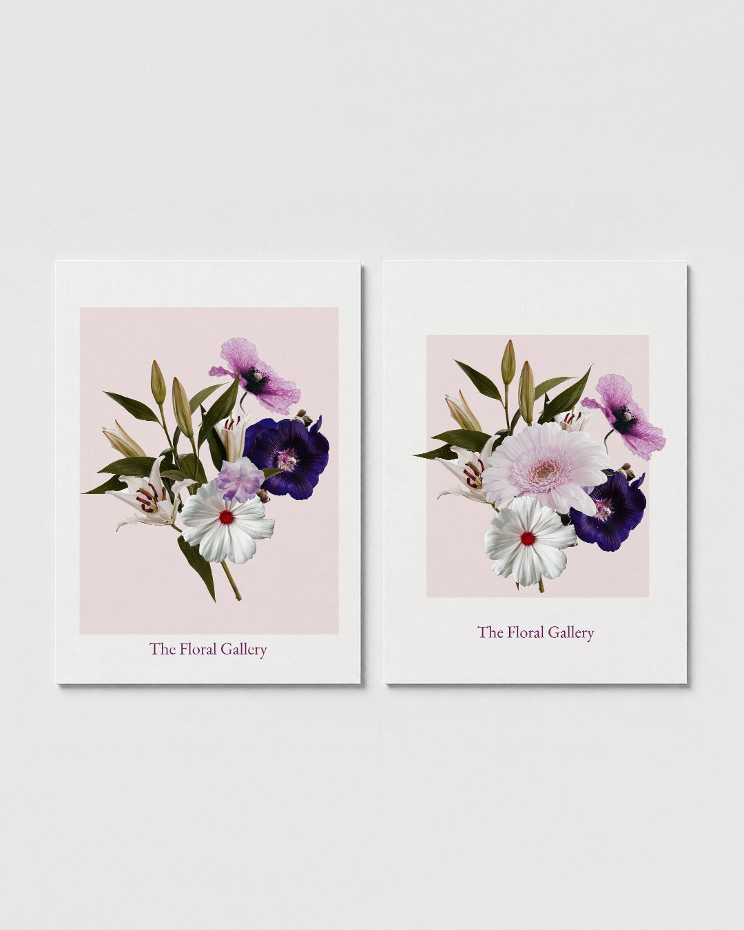 Bloemrijke harmonie Posterset