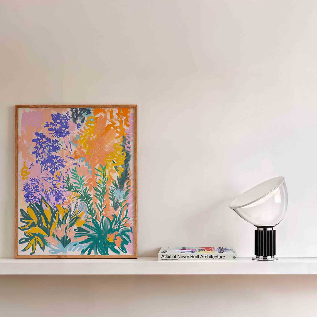 Botanische kleurenexplosie Poster
