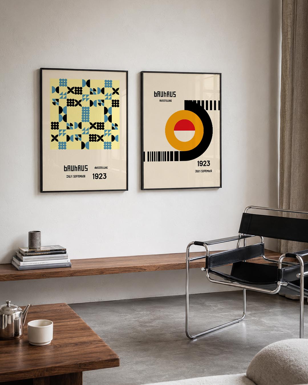 Vormen en vlakkenspel Posterset
