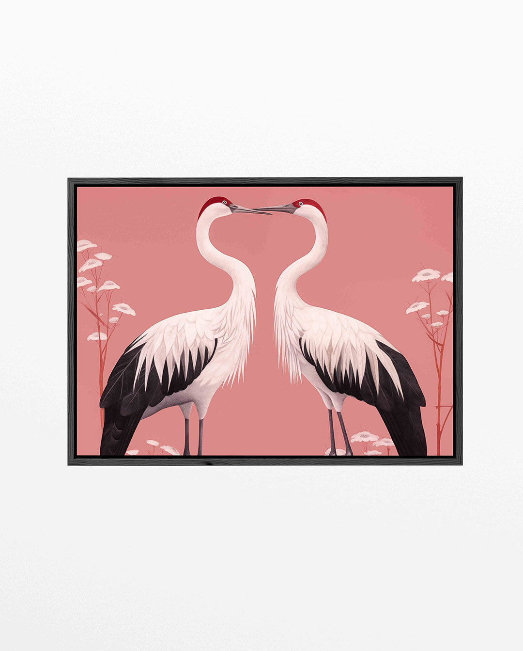 Elegante vogels Kunstwerk