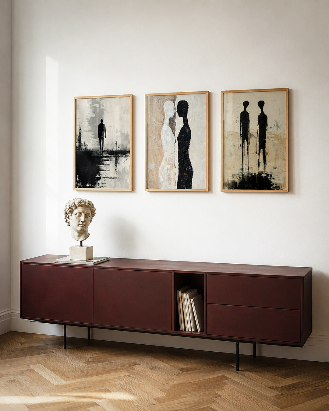 Schaduw en reflectie Posterset